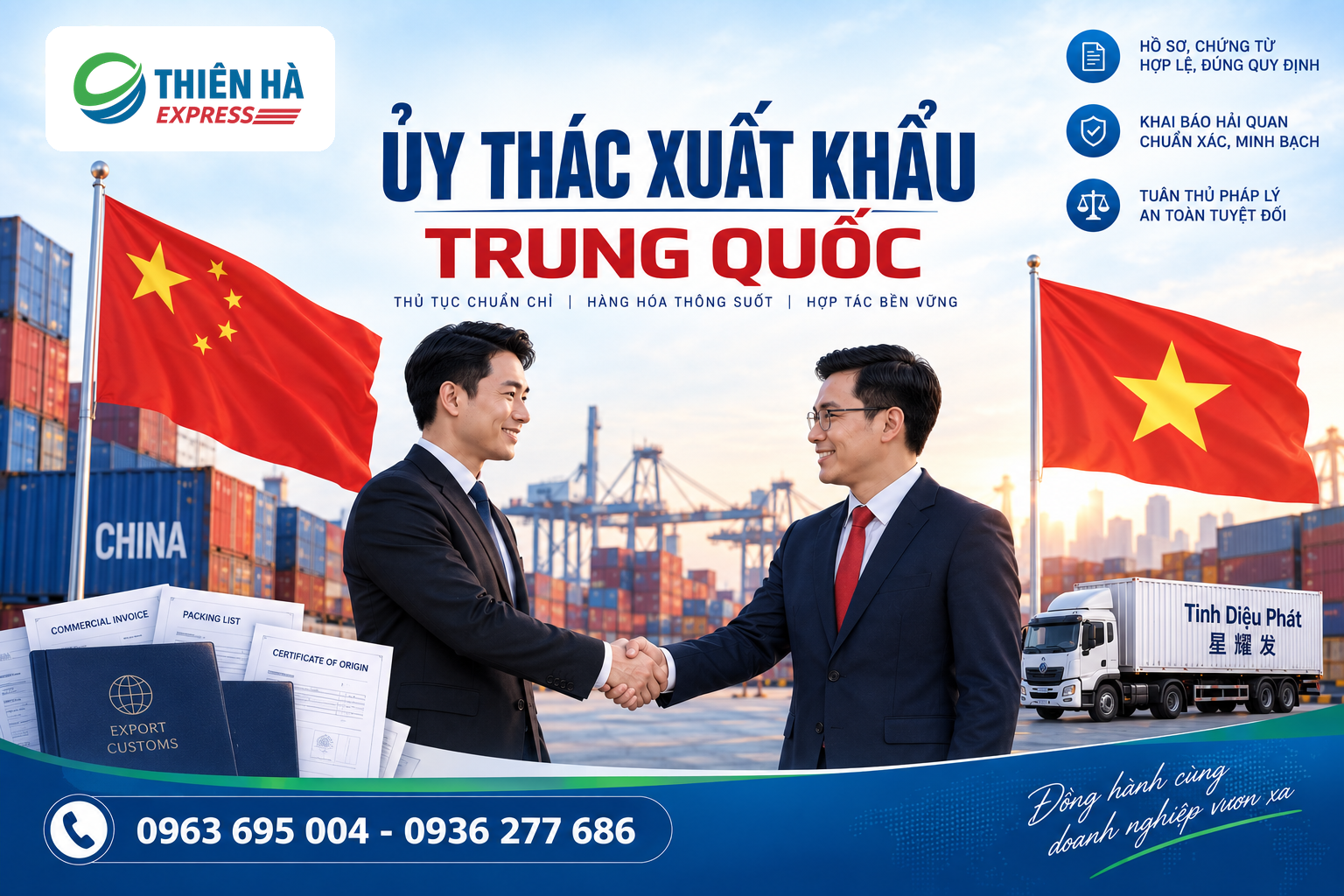 Dịch vụ ủy thác xuất khẩu Trung Quốc về Việt Nam