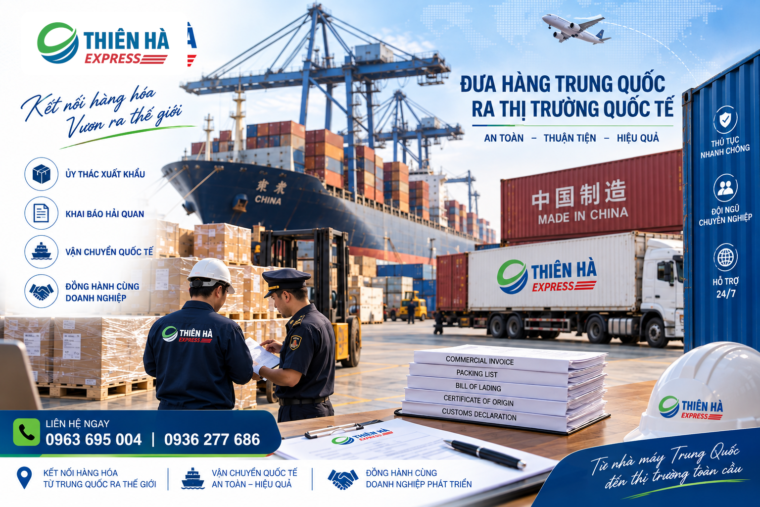 Kết nối nguồn hàng Trung Quốc với thị trường quốc tế