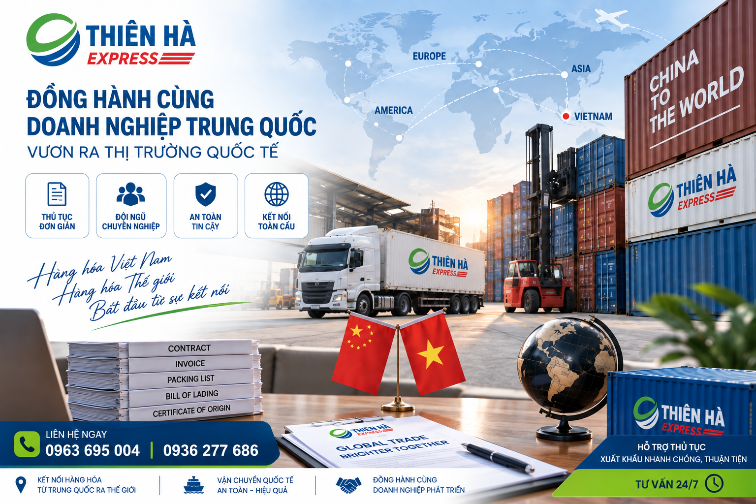 Đồng hành cùng doanh nghiệp Trung Quốc vươn ra thị trường quốc tế