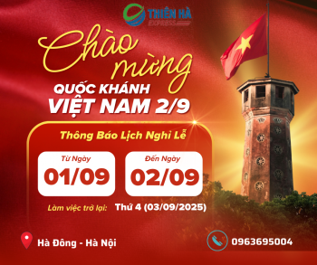 THÔNG BÁO NGHỈ LỄ QUỐC KHÁNH 2/9